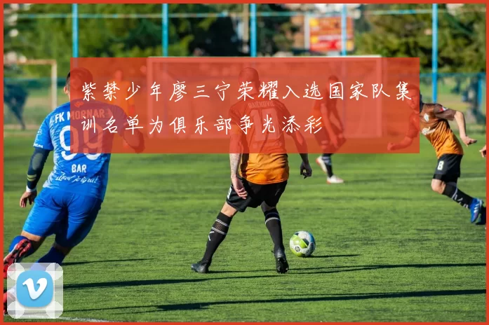 紫禁少年廖三宁荣耀入选国家队集训名单为俱乐部争光添彩