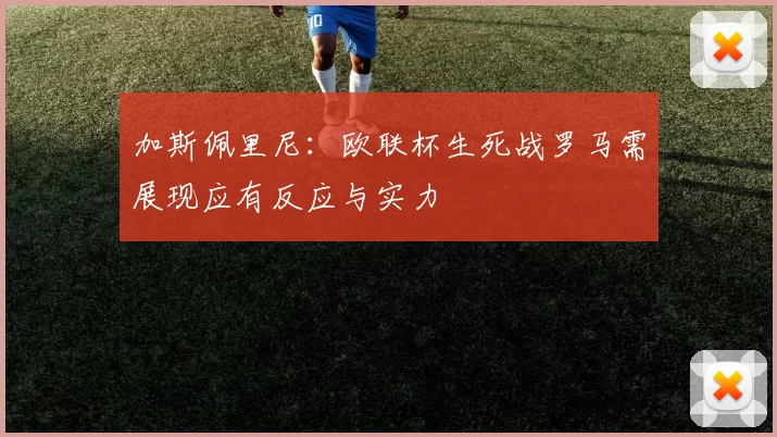 加斯佩里尼：欧联杯生死战罗马需展现应有反应与实力